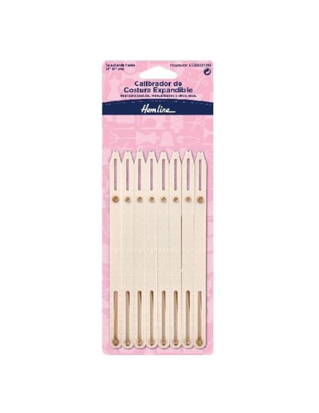 Calibrador de costura expandible Hemline H258.E