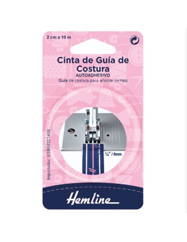 Guía de costura Hemline H193, blíster