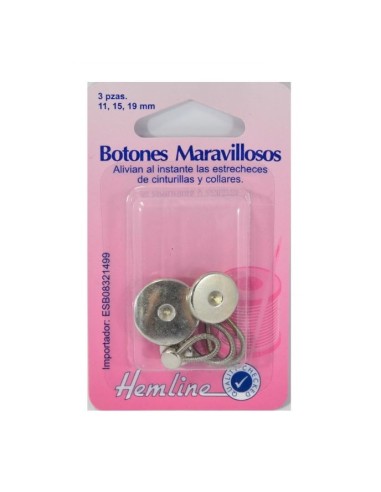 Botón maravilloso Hemline H896.99, blíster