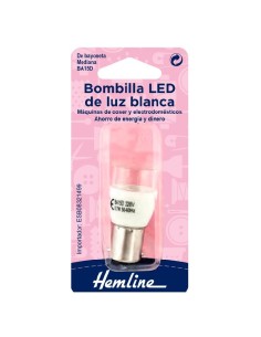 Bombilla LED máquina de coser bayoneta Hemline H130MLED, blíster