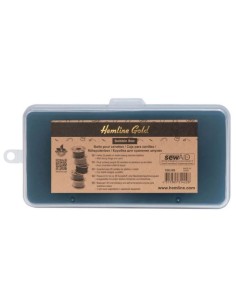 Caja canillas Hemline 156.HG negro, unidad
