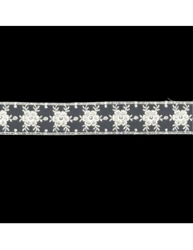 Tul bordado i-614 (3 cm), metro
