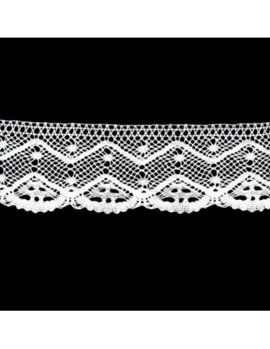 Puntilla poliéster D-794 (5,50 cm), metro