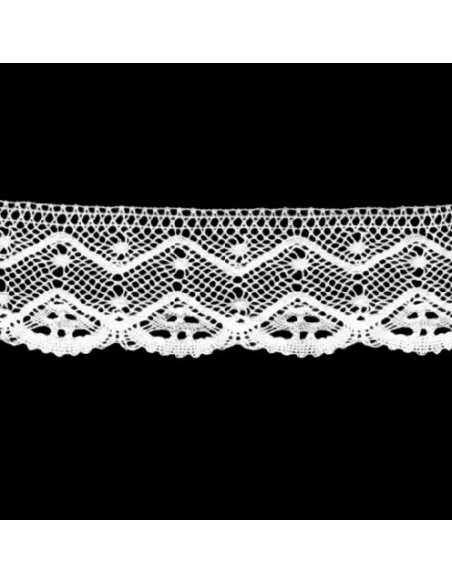 Puntilla poliéster D-794 (5,50 cm), metro