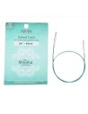 Cables giratorios acero inox. Knitpro Mindful
