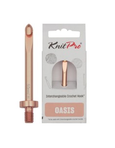 Ganchillo intercambiable KnitPro Oasis Rose gold