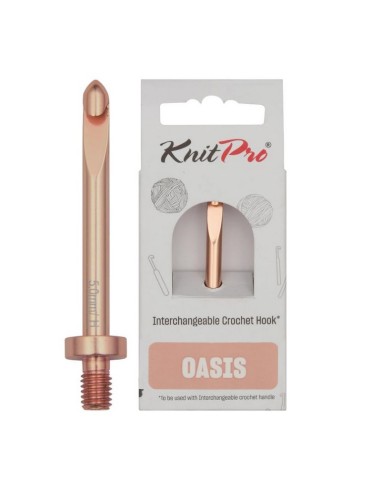 Ganchillo intercambiable KnitPro Oasis Rose gold