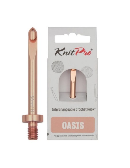 Ganchillo intercambiable KnitPro Oasis Rose gold