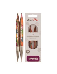 Aguja intercambiable Knitpro Symfonie 10 cm, par