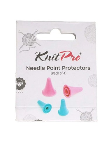 Protector de puntas KnitPro 10810, blíster de 4 u.