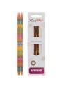 Aguja doble punta Knitpro Symfonie 15 cm, juego de 5