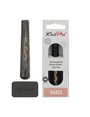 Mango madera intercambiable Onyx KnitPro Oasis 30978