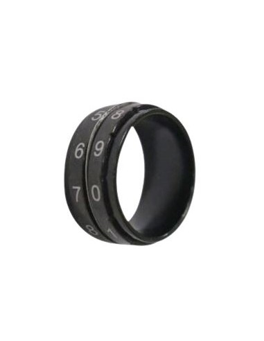 Anillo cuentavueltas Black Row Knitpro, unidad