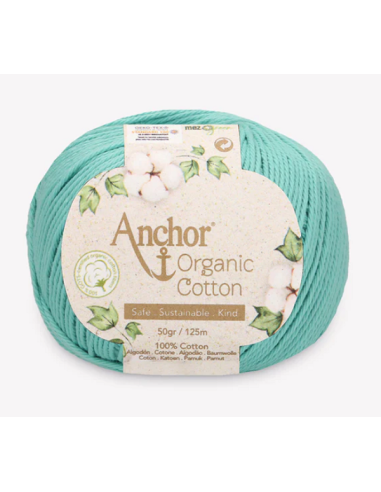 Hilo Anchor Organic Cotton 4660004 50 gr, ovillo