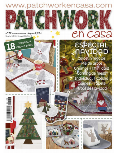 Revista patchwork en casa Nº 77