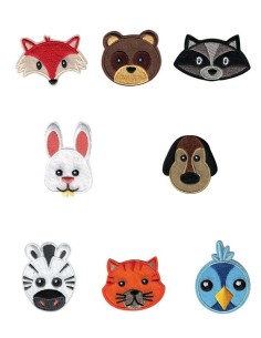 Expositor bordado 8279 animals, 24 u