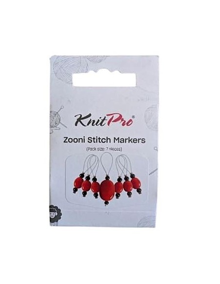 Marcapuntos Zooni Tangerine Knitpro 10934