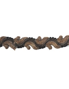 Pasamanería bordado estrecho lurex 9688 30 mm, metro