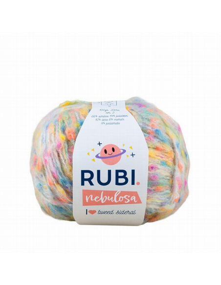 Lana Rubí VL074 Nebulosa, ovillo 100 gr