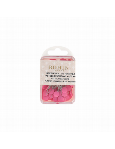 Alfileres patchwork Bohin 26706, caja de 100 alfileres
