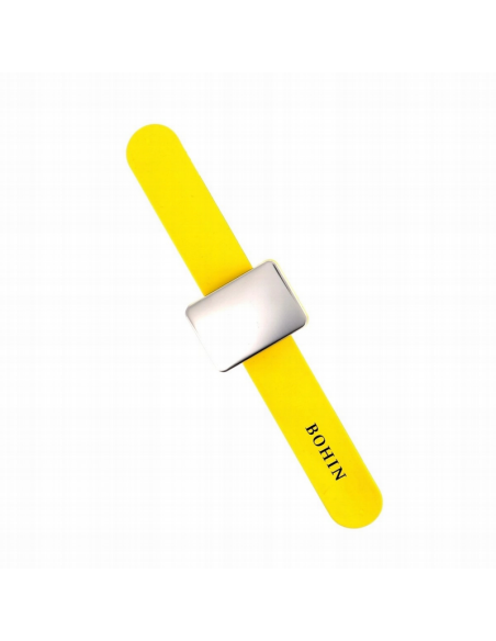Alfiletero pulsera magnética Bohin 98985 Amarillo, unidad