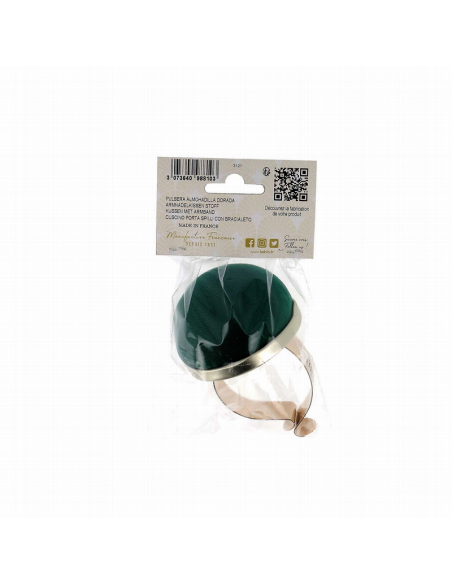 Alfiletero pulsera Bohin 98810 Verde, unidad