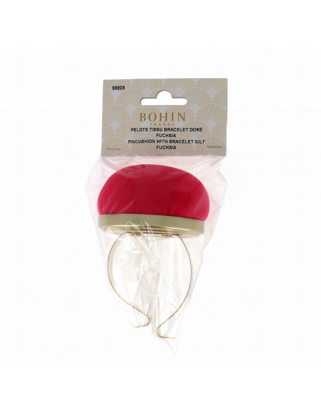 Alfiletero pulsera Bohin 98808 Fucsia, unidad