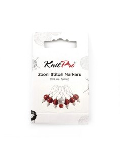 Marcapuntos Zooni Amaranth Knitpro 10937