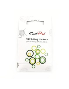 Marcapuntos anilla KnitPro 10897, blister de 50 u.