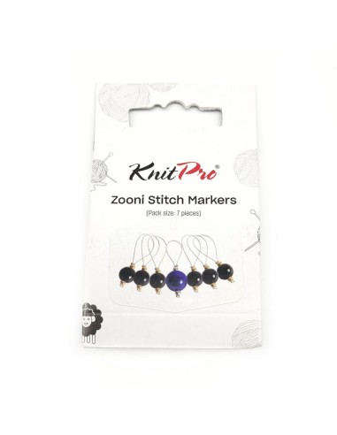 Marcapuntos Zooni Midnight Beauty Knitpro 10932