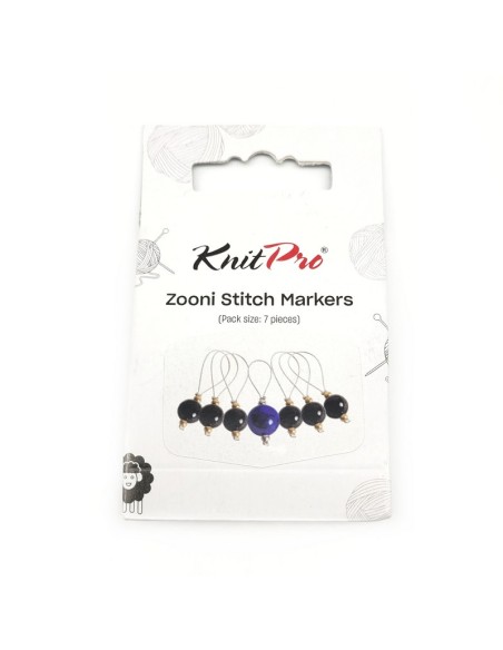 Marcapuntos Zooni Midnight Beauty Knitpro 10932
