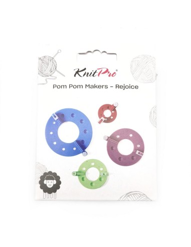 Set pompones Nirvana Knitpro 10871