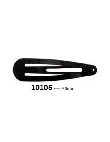 Pinza pelo ranitas pelo 10106 6 cm, 24 unidades