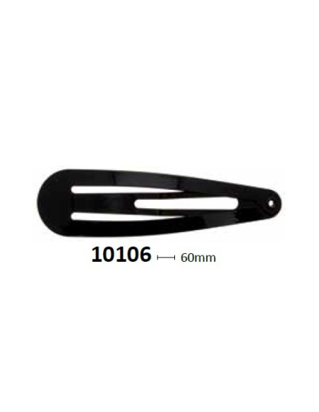 Pinza pelo ranitas pelo 10106 6 cm, 24 unidades