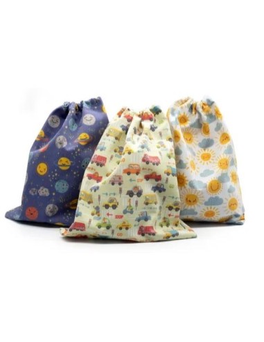 Bolsa merienda infantil 1636, 6 u