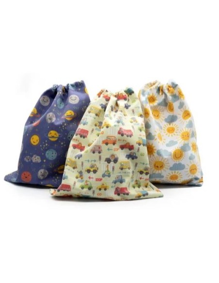 Bolsa merienda infantil 1636, 6 u