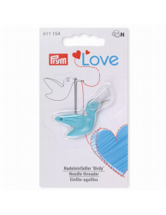 Enhebrador birdy menta Prym Love 611154, blíster