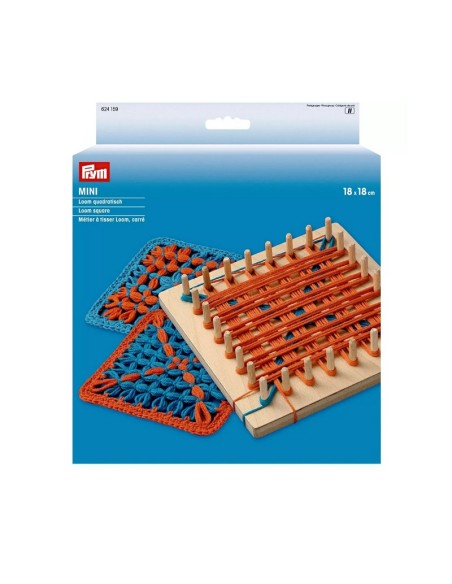 Telar Prym mini cuadrado 624159 18 x18 cm, unidad