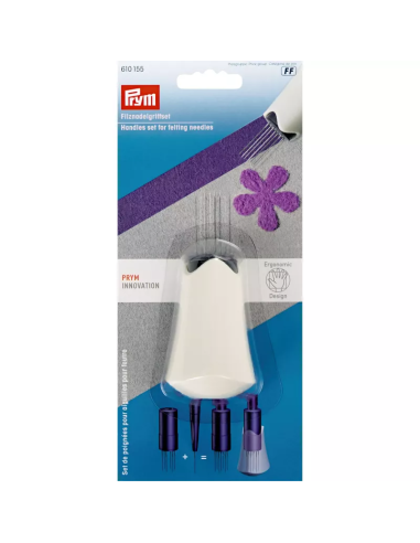 Set de mangos para agujas de afieltrar Prym 610155, blister