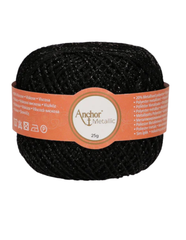 Perlé Anchor Metallic 25 gr 4716000, 10 ovillos