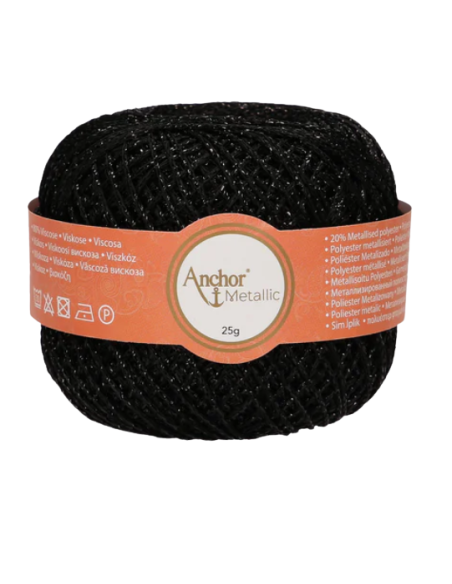 Perlé Anchor Metallic 25 gr 4716000, 10 ovillos