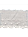 Bordado con plumeti 11694  (4 cm), m