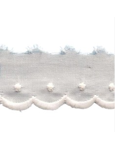 Tira bordada plumeti 11695 (2,5 cm), m