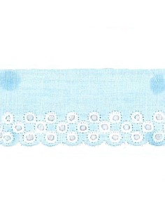 Tira bordada con 3 bodoques 11786 (3,5 cm), m