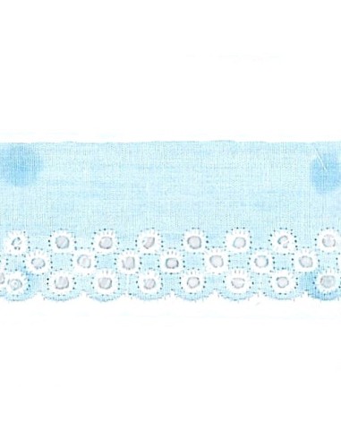 Tira bordada con 3 bodoques 11786 (3,5 cm), m