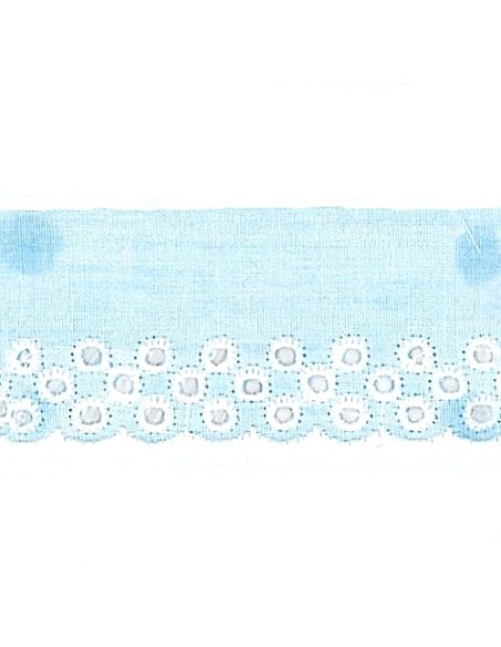 Tira bordada con 3 bodoques 11786 (3,5 cm), m