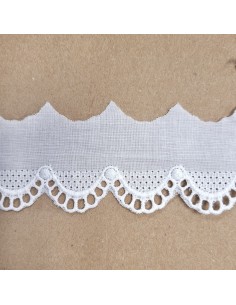 Tira bordada 403444 (4,50 cm), metro