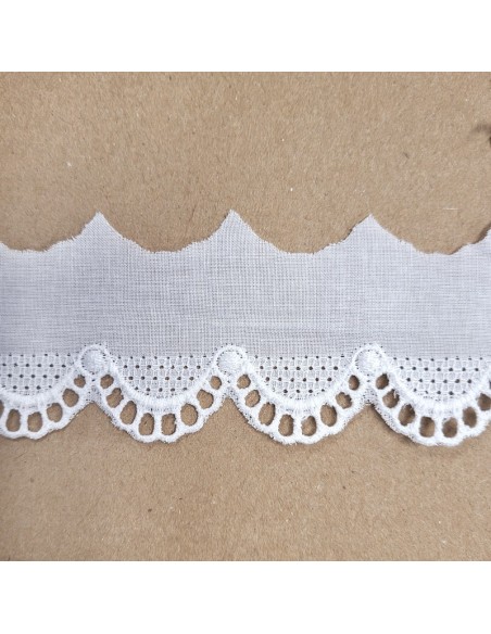Tira bordada 403444 (4,50 cm), metro