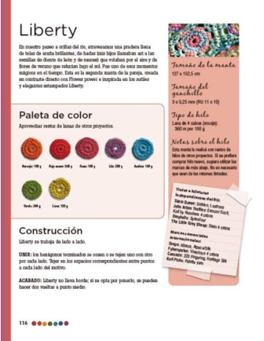 Libro Mantas de Ganchillo