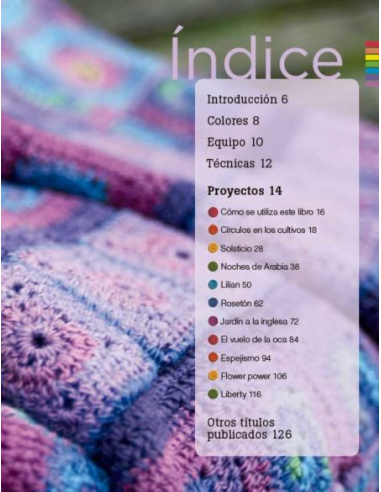 Libro Mantas de Ganchillo